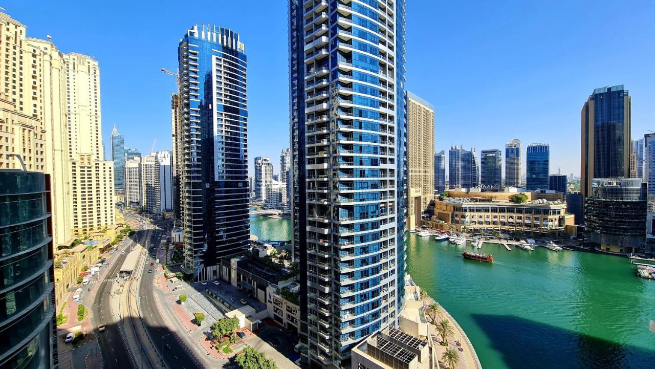 Marco Polo - Stunning Marina Views , High Floor, Close To Tram Dubai Luaran gambar